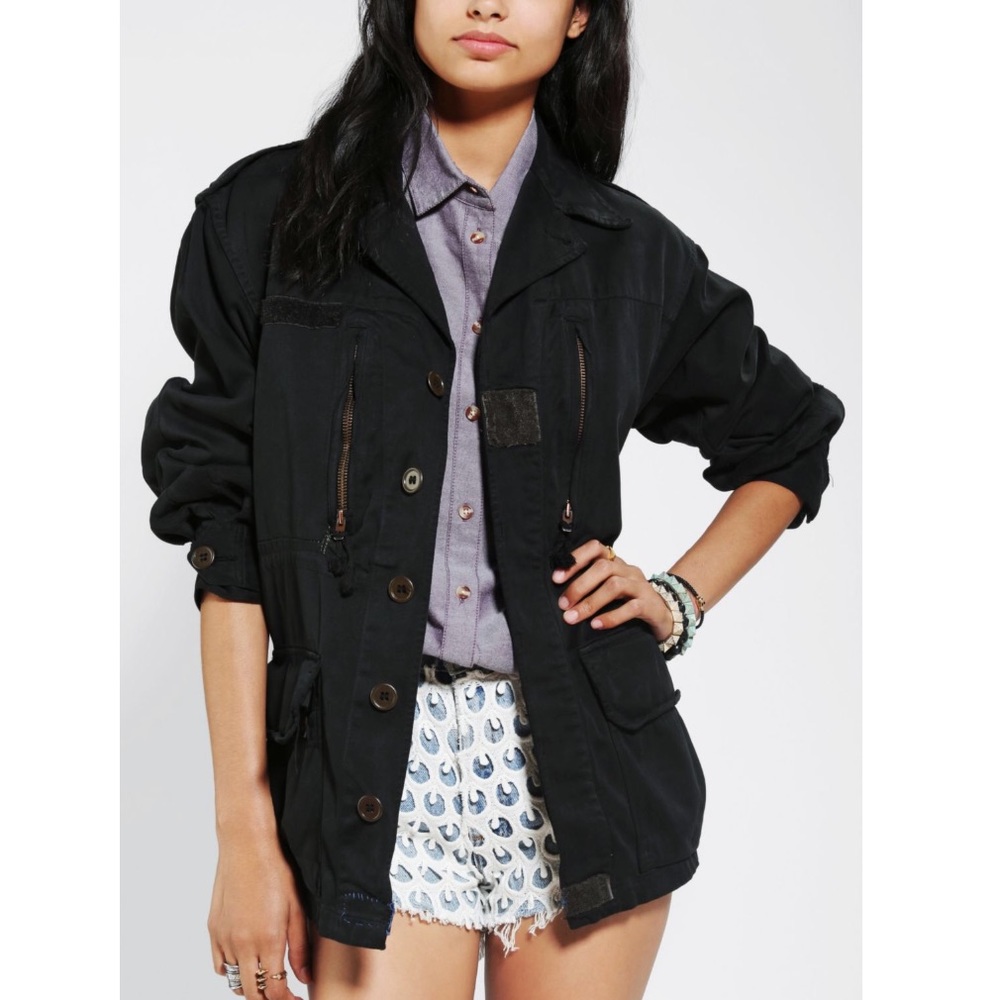 UO Urban Renewal Vintage French Combat Jacket